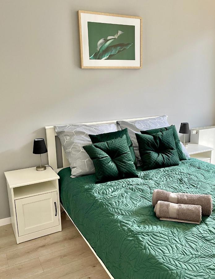 Modern Green Apartment Krakow Bagian luar foto