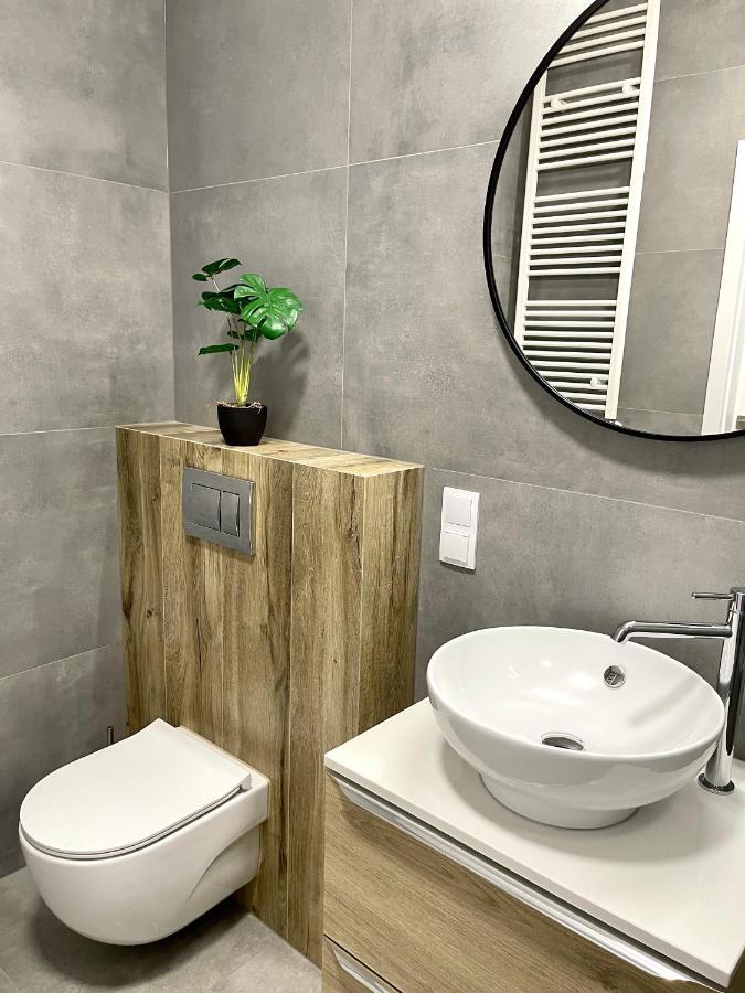 Modern Green Apartment Krakow Bagian luar foto